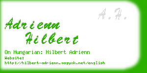 adrienn hilbert business card